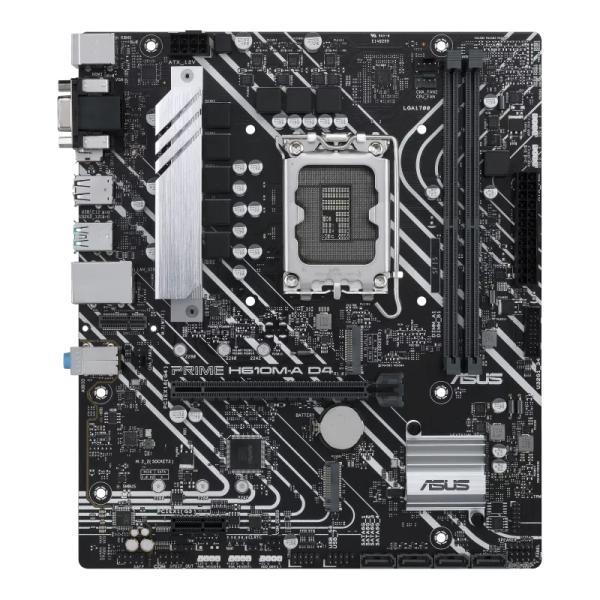 1700 ASUS PRIME H610M-A D4-CSM  mATX Motherboard Intel H610